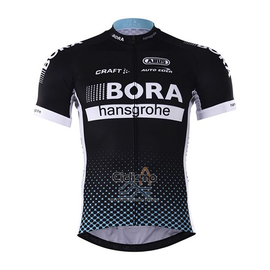 Bora Ropa Ciclismo Culotte Corto 2017 Mangas Cortas Profundo Negro